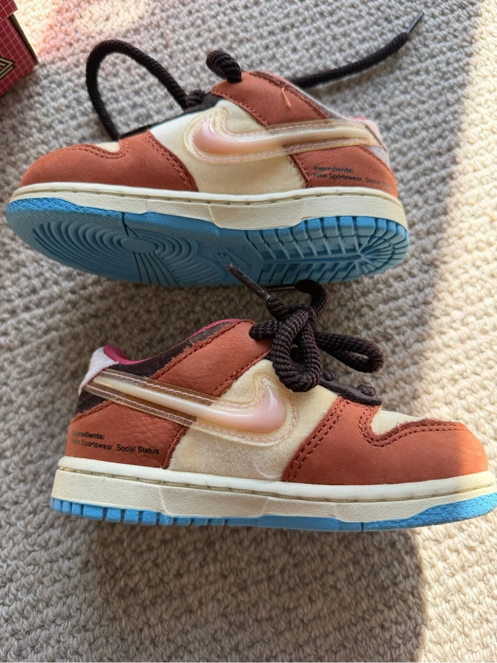 Nike x Social Status Nike Dunn Low Toddler Shoes 8C